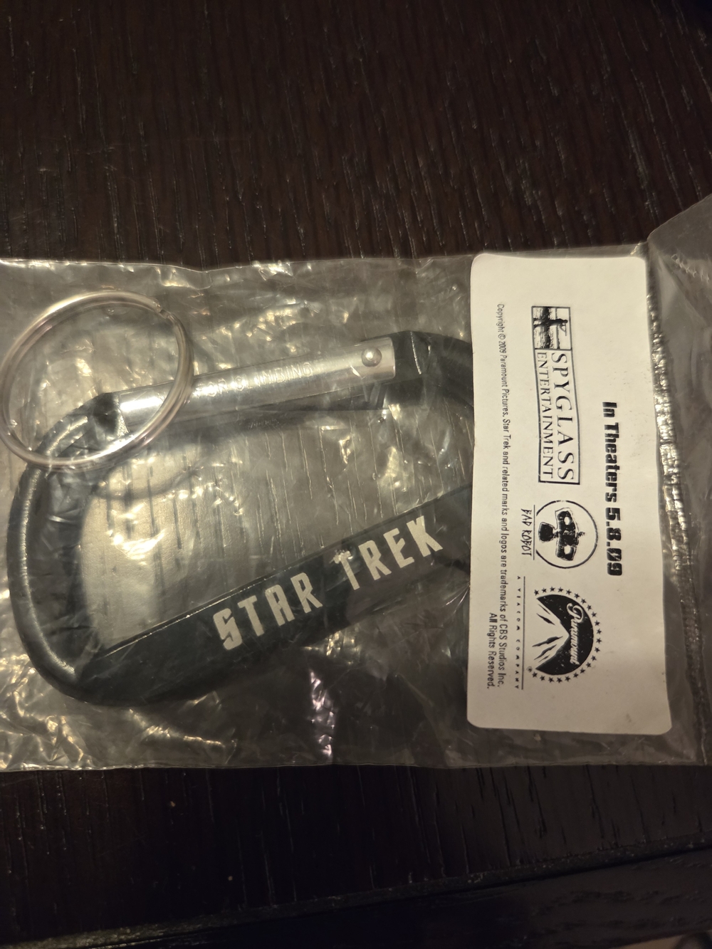 Star Trek Keychain Carabiner